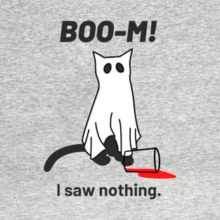 Boo-m Ghost Cat T-Shirt